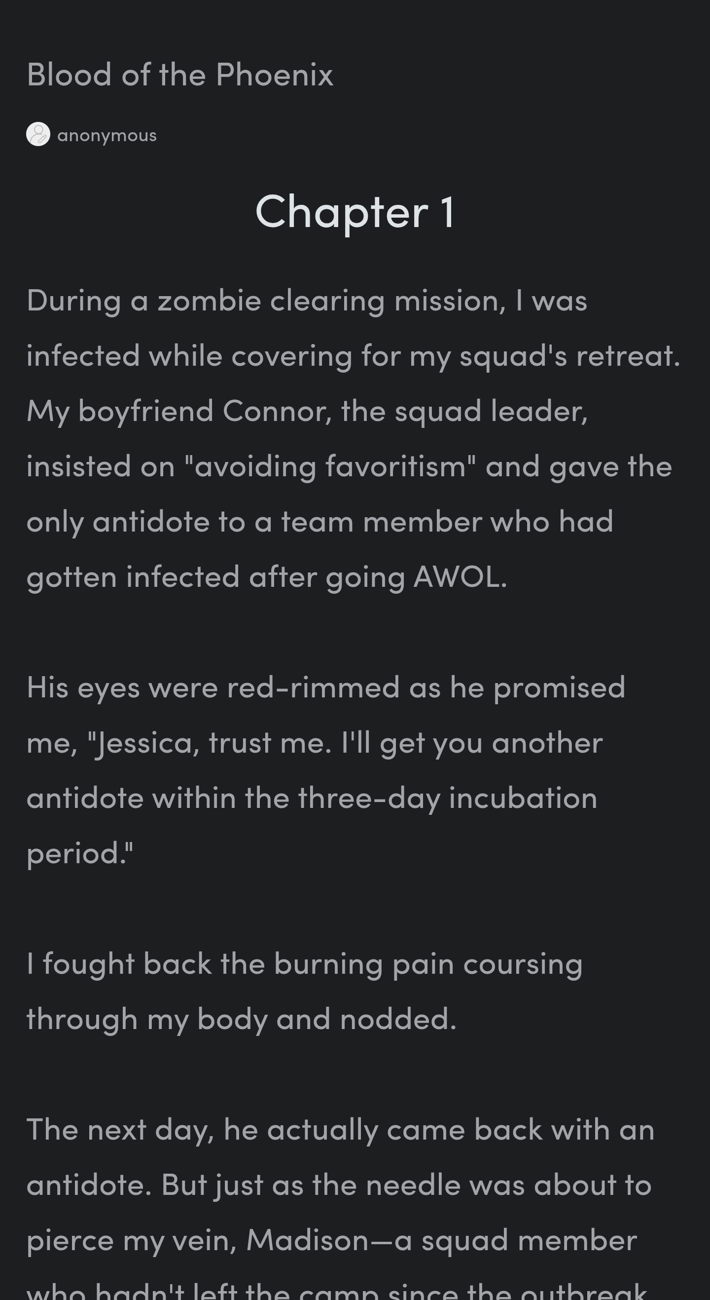 Abandoned Boyfriend of the Apocalypse