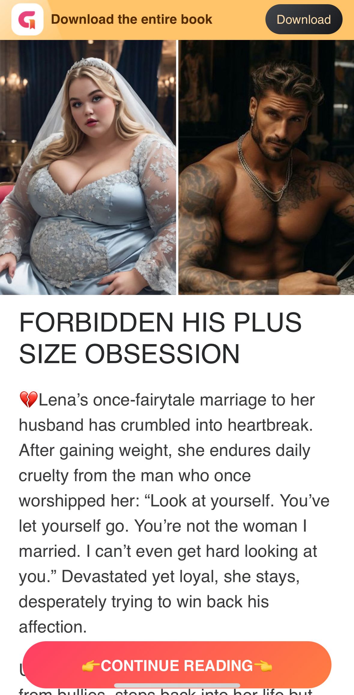 Forbidden: His Plus Size Obsession